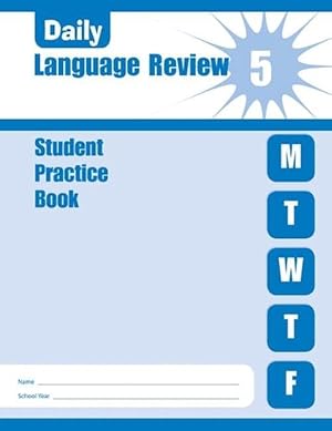 Seller image for Daily Language Review, Grade 5 Individual Student Practice Book (Paperback) for sale by CitiRetail