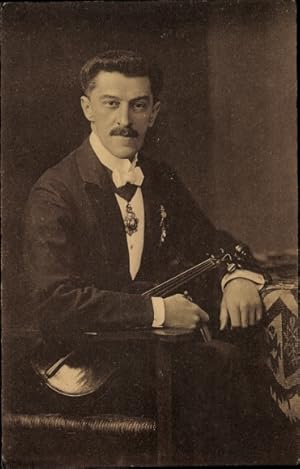 Ansichtskarte / Postkarte Johann Strauss, Österreichischer Komponist, Sohn von Eduard Strauss, Au...