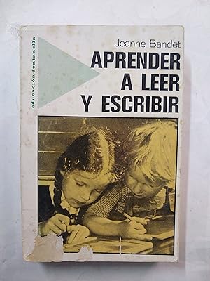 Imagen del vendedor de Aprender a leer y escribir a la venta por Libros nicos