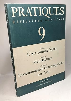 Pratiques n°9 Réflexions sur l'art - Automne 2000