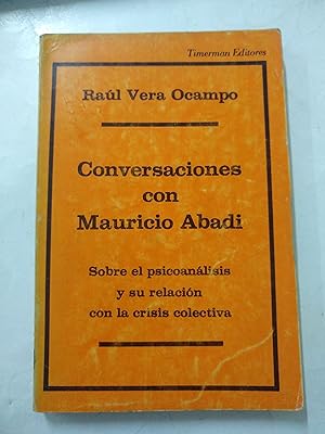 Image du vendeur pour Conversaciones con Mauricio Abadi mis en vente par Libros nicos