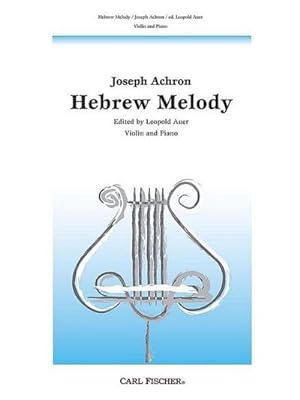 Immagine del venditore per Hebrew Melodyfor violin and piano venduto da AHA-BUCH GmbH
