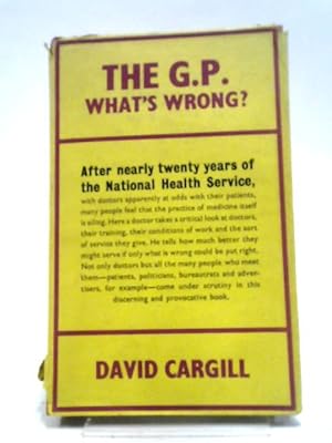 Seller image for The G.P: What's Wrong? for sale by World of Rare Books