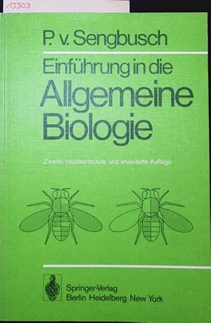 Bild des Verkufers fr Einfhrung in die allgemeine Biologie. zum Verkauf von Antiquariat Bookfarm