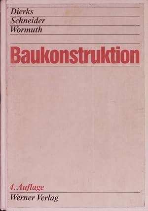 Bild des Verkufers fr Baukonstruktion. zum Verkauf von Antiquariat Bookfarm