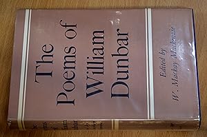 Image du vendeur pour The poems of William Dunbar mis en vente par HALCYON BOOKS