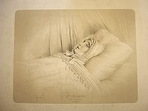 Madame Récamier sur son lit de mort