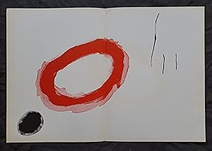 Derriere Le Miroir 128 - Joan Miró Double page Lithograph