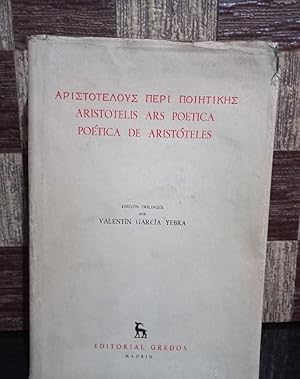 Poética de Aristóteles - Primera edición