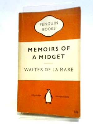 Seller image for Memoirs Of A Midget for sale by World of Rare Books