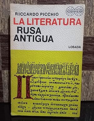 Seller image for La Literatura Rusa Antigua - Primera edicin en espaol for sale by Libros de Ultramar Alicante