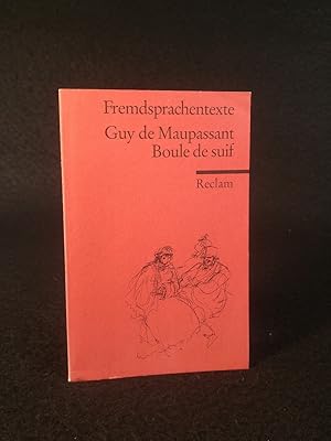 Imagen del vendedor de Boule de suif (Fremdsprachentexte) a la venta por ANTIQUARIAT Franke BRUDDENBOOKS