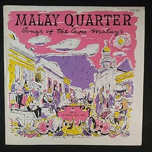 Malay Quarter - Songs Of The Cape Malays . Vinyl-LP . 1959 Very Good (VG)