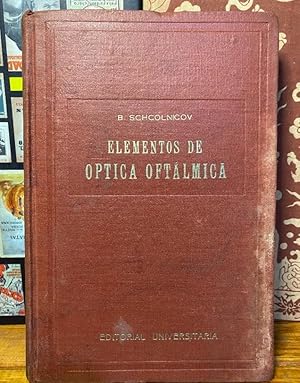 Elementos de óptica oftalmológica / FIRMADO