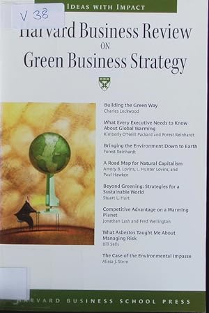 Imagen del vendedor de Harvard business review on green business strategy. a la venta por Antiquariat Bookfarm