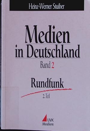 Bild des Verkufers fr Medien in Deutschland. zum Verkauf von Antiquariat Bookfarm