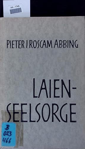 Imagen del vendedor de Laien-Seelsorge. a la venta por Antiquariat Bookfarm