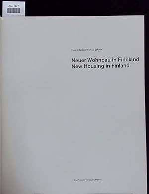 Bild des Verkufers fr Neuer Wohnbau in Finnland. zum Verkauf von Antiquariat Bookfarm