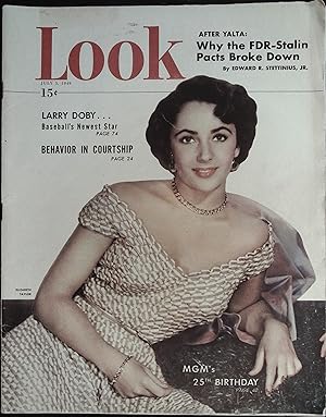 Seller image for Look Magazine July 5, 1949 Elizabeth Taylor, MGM's 25th Birthday! for sale by AcornBooksNH