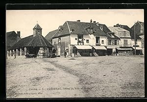 Seller image for Carte postale Lubersac, L`Hotel de Ville et la Place for sale by Bartko-Reher