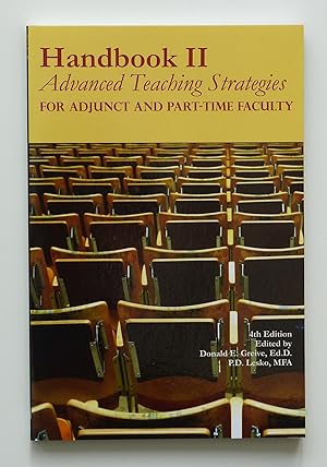 Bild des Verkufers fr Handbook II: Advanced Teaching Strategies for Adjunct and Part-Time Faculty: 2 zum Verkauf von Our Kind Of Books