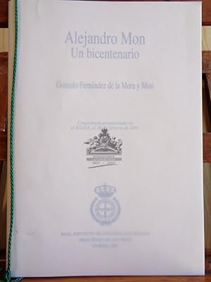 Seller image for ALEJANDRO MON. UN BICENTENARIO. for sale by LIBRERA ROBESPIERRE