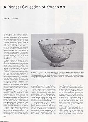 Immagine del venditore per Charles Lang Freer's Pioneer Collection of Korean Art. An original article from Apollo, International Magazine of the Arts, 1983. venduto da Cosmo Books