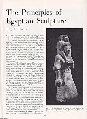 Seller image for The Principles of Egyptian Sculpture. Together with, The Cult of Feminine Beauty in Ancient Egypt. Two original articles from Apollo, International Magazine of the Arts, 1962. for sale by Cosmo Books