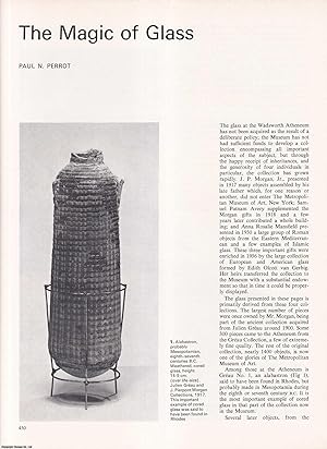 Seller image for Glass at the Wadsworth Atheneum, Hartford, Connecticut. An original article from Apollo, International Magazine of the Arts, 1968. for sale by Cosmo Books