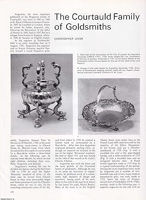 Seller image for The Courtauld Family of Goldsmiths. An original article from Apollo, International Magazine of the Arts, 1974. for sale by Cosmo Books