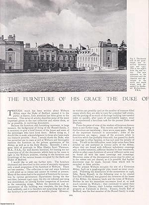 Imagen del vendedor de The Furniture of His Grace the Duke of Bedford at Woburn Abbey. Parts 1-2 complete. An original article from Apollo, International Magazine of the Arts. a la venta por Cosmo Books