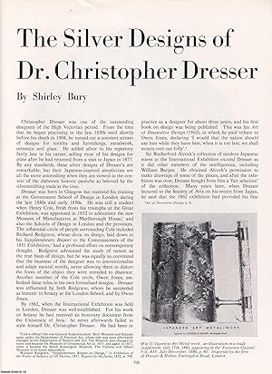 Seller image for The Silver Designs of Dr. Christopher Dresser. An original article from Apollo, International Magazine of the Arts, 1962. for sale by Cosmo Books