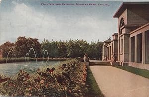 Seller image for scenic postcard: Fountain and Pavilion, Douglas Park, Chicago for sale by Mobyville