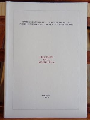 Imagen del vendedor de LECCIONES EN LA MAGDALENA a la venta por LIBRERA ROBESPIERRE