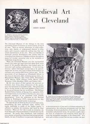 Image du vendeur pour Medieval Art at the Cleveland Museum of Art, Ohio. An original article from Apollo, International Magazine of the Arts, 1963. mis en vente par Cosmo Books