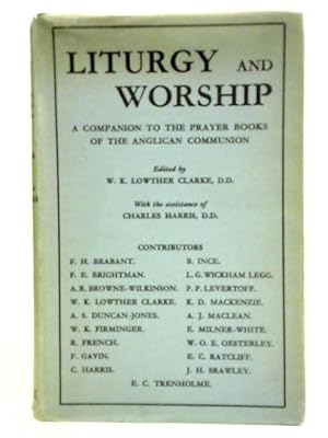 Imagen del vendedor de Liturgy and Worship a la venta por World of Rare Books