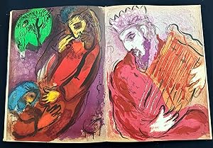 Imagen del vendedor de Verve 33 34. Chagall Illustrations for the Bible, 1956. Edition de la Verve Paris, 1956 a la venta por Marninart, Inc (ABAA - ILAB)