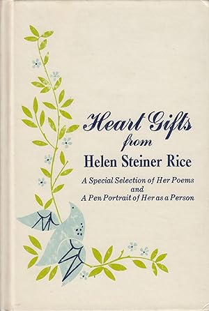 Bild des Verkufers fr Heart Gifts from Helen Steiner Rice: A Special Selection of Her Poems and A Pen Portrait of Her as a Person zum Verkauf von Adventures Underground