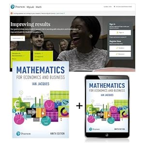 Imagen del vendedor de Mathematics for Economics and Business With MyLab Math Global (Book & Merchandise) a la venta por AussieBookSeller