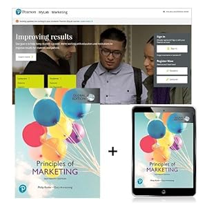 Seller image for Principles of Marketing, Global Edition + MyLab Marketing with Pearson eText for sale by Grand Eagle Retail