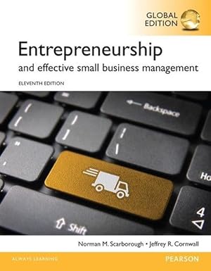 Seller image for Entrepreneurship and Effective Small Business Management, Global Edition (Paperback) for sale by AussieBookSeller