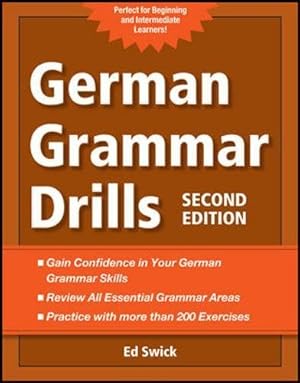 Imagen del vendedor de German Grammar Drills (English and German Edition) a la venta por 2nd Life Books