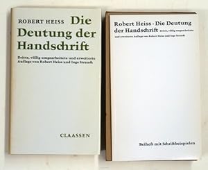 Die Deutung der Handschrift. (1 Bd. u. Beiheft).