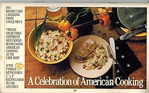Immagine del venditore per A Celebration of American Cooking - 1987 Recipe Card Calendar from Uncle Ben's venduto da ! Turtle Creek Books  !
