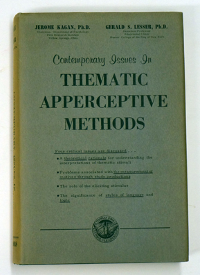 Seller image for Contemporary Issues in Thematic Apperceptive Methods. for sale by antiquariat peter petrej - Bibliopolium AG