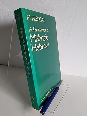 Seller image for A grammar of Mishnaic Hebrew. Oxford 1927. Reprint. ISBN 0198154542 for sale by Antiquariaat Spinoza