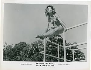 Bild des Verkufers fr Around the World with Nothing On [Lust for the Sun] (Collection of 16 original photographs from the 1963 film) zum Verkauf von Royal Books, Inc., ABAA