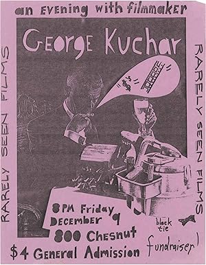An Evening with Filmmaker George Kuchar (Original flyer for the 1994 fundraiser evening)