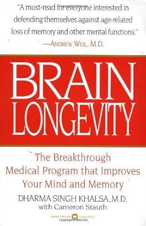 Immagine del venditore per Brain Longevity: The Breakthrough Medical Program That Improves Your Mind and Memory venduto da WeBuyBooks