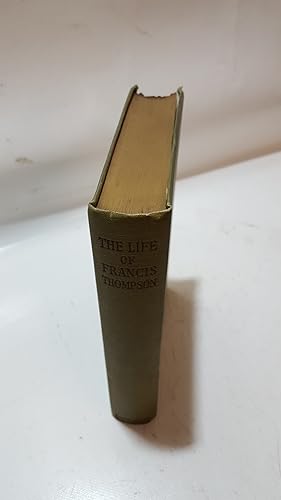 Bild des Verkufers fr The Life Of Francis Thompson zum Verkauf von Cambridge Rare Books